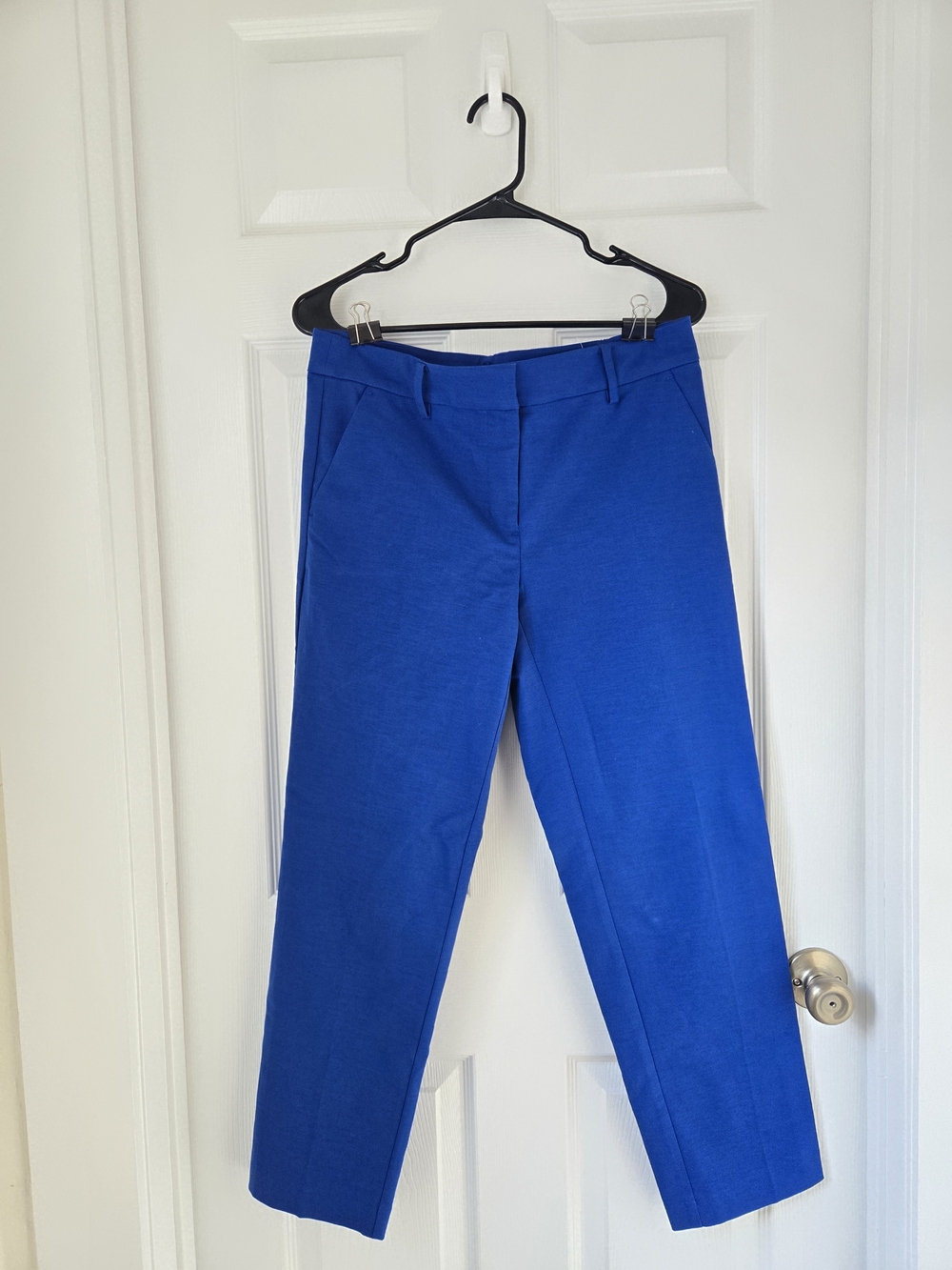 LOFT Cobalt Blue Riviera Slim Office Dress Pants Size 4